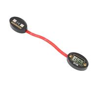 Cocoarm Magnetic Battery Tester, ABS Digital Battery Level Detector for 1.2V to 4.8V and 9V Batteries, Clear Display, Magnetic Contacts, No External Power, for Home Travel Tool Use