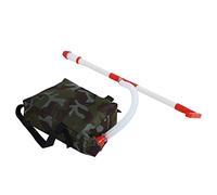 Cocoarm Manual Fertilizer Spreader PP PVC Fertilizing Tool with Adjustable Knob and Root Feeding Design for Corn Vegetables Sugar Cane Fruit Trees Farm Use