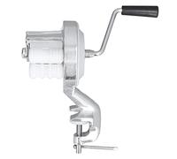 Cocoarm Manual Hand Crank Cavatelli Pasta Maker Machine Portable Homemade Macaroni Making Tool for Kitchen Restaurant Use