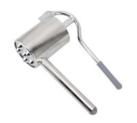 Cocoarm Manual Noodles Press Machine Stainless Steel Pasta Noodle Press Maker Compact Hand Operated Dough for Homemade Noodles in Kitchen Travel Camping (5mm)