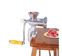 Cocoarm Meat Mincer Manual Meat Grinder Sausage Beef Mincer Table Mount Pork Mincer Aluminium Alloy Hand Operated Meat Grinding Machine for Restaurant Hotel Home Kitchen