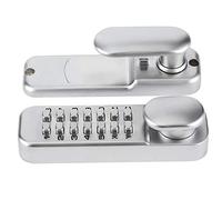 Cocoarm Mechanical Coded Lock,Versatile Usage,Robust and Sturdy,Effortless Security, Design, Convenient Access, for Home Office Entry Anti Theft Performance, Password Entry Access, Zinc