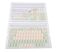 Cocoarm Mechanical Keyboard Keycap Set, PBT Keycaps 112 Keys MCA Height 9mm Full Five Sided Sublimation, Non Translucent Keycap Replacement for 61 68 75 87 104 108 Layout Users