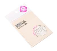 Cocoarm Memo Pad PET Translucent Note Pads 50 Sheets 3.7 X 2.8 in Thick Self Adhesive Memo Pad for Students Teachers Office Home Reading Notes and Daily Marking (Khaki (50 photos))