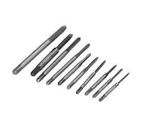 Cocoarm Micro Taps Set, 10-Piece HSS Mini Thread Machine Tap for Clock