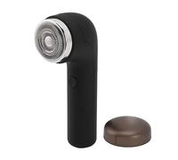 Cocoarm Mini Beard Trimmer for Men, ABS Mini Electric Beard Trimmer with 400mAh Battery, Wet Dry Use Low Noise Portable Facial Hair Clipper for Home Travel Car (Black)