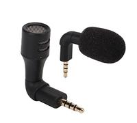 Cocoarm Mini Omni Directional 3.5mm Jack Microphone, High Sensitivity Omnidirectional Mic 360 Surround Sound with 3.5mm Plug for Smartphone Voice Chat Video Recording