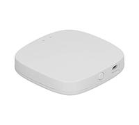 Cocoarm Mini Smart Gateway ABS WiFi Gateway with WiFi Multi Protocol USB Power 14 to 131 Fahrenheit Voice Remote Automation Control for Smart Home Users