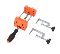 Cocoarm Mini Table Clamp Cold Rolled Steel Mini Bench Vise Clamp 360 Degree Rotating Strong Grip 13.2in Compact Design for Woodworking DIY Repair Craft Bench Use