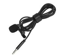 Cocoarm Mobile Phone Microphone APS Shielded Wire Lavalier Microphone 3.5mm Plug Clear Voice Pickup 1.5m Cable for Vlog Live Broadcast Interview Recording on Phone SLR Camera (Applicable to (3.5mm