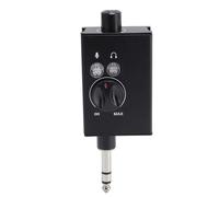 Cocoarm Mobile Phone Sound Converter Iron Shell PC Sound Card Converter 6.35mm Interface with Plug and Play Headphone Monitoring Volume Control for Live Streaming Recording Karaoke