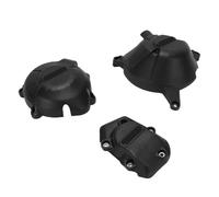 Cocoarm Motorcycle Engine Cover Set, 60% Long Glass Fiber Nylon Engine Protection Cover, 3PCS Replacement for Z900 2017 2026, 15PCS Accessories, Street Riding Guard (Black)