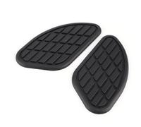Cocoarm Motorcycle Tank Pad Rubber Fuel Tank Protector Pair Knee Grip Decals 3 Color Options Double Sided Adhesive Scratch Coverage for Vintage Motorcycle Riders (Black)