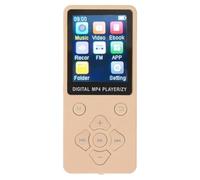 Cocoarm MP3 Music Player with 1.8 Inch Color Screen, 32GB (Golden)