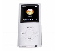 Cocoarm MP3 Player with Bluetooth 5.3, 32GB Memory Card (Silver Gray) | Portable Audio Device, 30 Hour Playback for Daily Commutes, Aluminum Alloy Shell for Gym Travel
