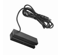 Cocoarm MSR580 USB Card Reader, 3 Tracks Bi-Directional Magnetic Swiper Reliable for 1000000 Swipes with USB Interface for Windows XP Vista 7