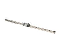 Cocoarm MTN9 Linear Rail Guide Bearing Steel Miniature Linear Sliding Guideway 9mm Width 6.5mm Height M3 Slider for CNC Machine Ender 3 CoreXY Kossel (250mm)
