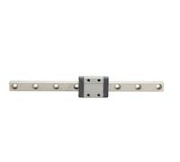 Cocoarm MTN9 Linear Rail Guide Bearing Steel Miniature Linear Sliding Guideway 9mm Width 6.5mm Height M3 Slider for CNC Machine Ender 3 CoreXY Kossel (150mm)