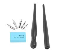 Cocoarm Nib Pen Set with 2 Holders and 5 Nibs, Plastic, Stainless Steel Nibs, Ideal for Comic Drawing and Manga Artists