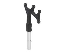 Cocoarm Nylon Boat Hook Attachment Telescoping Boat Hook Replacement End Metal and Nylon Lightweight Retractable Grip for Mooring Docking Line Retrieval on Yacht Kayak