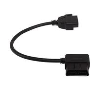 Cocoarm OBD2 Adapter Cable, ABS Material, Flexible 16Pin Male to Female Diagnostic Connector for Easy Vehicle Troubleshooting