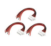 Cocoarm OBD2 Extension Cable, ABS Diagnostic Cable 3Pcs 30cm 16 Pin Female Connector for Vehicle Inspection and Scan Tool Connection, Replacement for BYD