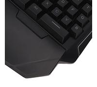 Cocoarm One Handed Gaming Keyboard USB Wired One Hand Keyboard Ergonomic Silent 35 Keys Computer Keyboard Mini Gaming Keypad Seven Colorful RGB Backlight