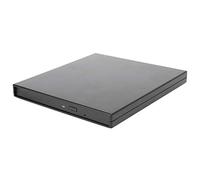 Cocoarm Optical Drive Case, ABS External Hard Drive Enclosure 9.5mm Micro USB, Boot Support CD DVD Read and Burn, Compact Computer External Storage for Laptop Notebook