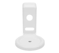 Cocoarm Outlet Speaker Wall Mount Stand ABS Speaker Wall Mount with Cord Management No Screw Adhesive Bracket for Living Room Home Theater Gaming Room for Echo Dot 4 5 (White)