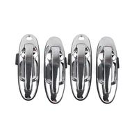 Cocoarm Outside Door Handle, Chrome Material, Perfect Replacement for Land Cruiser 1998-2007, Enhance Your Vehicle Style with This 4PCS Set