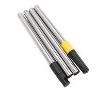 Cocoarm Paint Roller Pole Telescopic Extension Rod 4 Section Stainless Steel Extendable Painters Pole, Rod Up to 1.15m for Painting Dusting Washing Windows