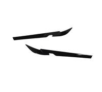 Cocoarm Pair of Front Headlight Eyebrow Glossy Black Car Headlight Trim for 5 Series G30 G31 LCI 2021-2023 Modern Look Easy Installation