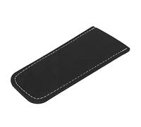 Cocoarm Pan Handle Cover PU Leather Pot Handle Protective Cover Non Slip Anti Scald Grip 14g Universal Fit for Cast Iron Skillet Frying Pan Hot Pot Home Cooking (Black)