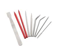 Cocoarm Paracord Needle Set, Stainless Steel Paracord Lacing Stitching Needles, Multi Size Tools with Storage Box, Smooth Threading for Bracelet Making and Cord Craft Beginners