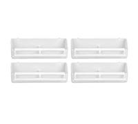 Cocoarm Parrots Water Bowl, Prevent Waste, Convenient Design, Easy Access for Parrots, Pigeons, and Other Birds, 2 In 1 Design with Rest Frame, Non-sturdy Yet Durable Plastic Cage Bowl