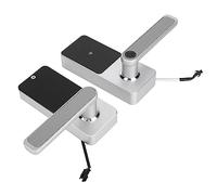 Cocoarm Password Door Lock Zinc Alloy Fingerprint Lock 4 Ways to Unlock 120 Fingerprints Bluetooth App Access for Home Villa Apartment Office Store Entry Door