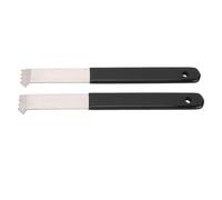 Cocoarm Pavement Removal Tool Efficient Micro Dentures Scrubbing Convenient Handle for Stone Blocks 2 Pack