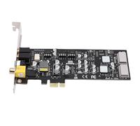 Cocoarm PCIE Sound Card, PCI Express Sound Card PCB with HiFi, 100dB SNR, 44.1 48 96kHz 16 24 Bit, Multiple Outputs and Low Profile Bracket for Desktop PC Home