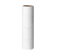 Cocoarm Pet Hair Remover Reusable Hair Removal Tool 16cm 6.3in PP and Silicon White Paper Dual Purpose Roller for Couch Carpet Car Seats Bedding Cat and Dog Owners (16cm single roll paper)