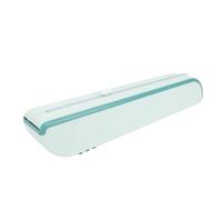 Cocoarm Plastic Wrap Dispenser, Safe Design with Cutter and Suction Cups for Easy Use, Magnetic and Versatile for Cling Film and Aluminum Foil in Any Kitchen