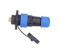 Cocoarm Plug Socket Square Aviation Power Connector AC 380V IP68 Gold Plated Copper Contacts PA66 PA6 Shell for Communication Equipment Instrumentation Control Systems (#5)