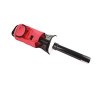 Cocoarm Portable Ball Retriever, Durable Shag Bag with Removable Tube, Holds 75 Balls for Golf Practice and Easy Pickup (red)