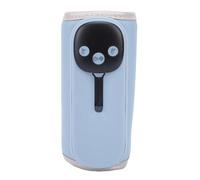 Cocoarm Portable Bottle Warmer, ABS PU Rechargeable Baby Bottle Warmer with 11 Temperature Settings 95°F to 131°F LED Display Night Light, for Travel Car Plane Midnight Feeding (Blue)