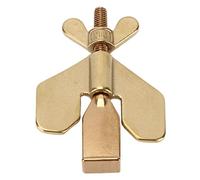 Cocoarm Portable Door Lock Travel Locker Home Security Lock Extra Safety Anti Thief Easy to Install for Hotel Apartment, 304 Stainless Steel (Gold)