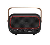 Cocoarm Portable Guitar Amp, CLEAN OVERDRIVE Modes with Adjustable GAIN TONE Knobs, 2000mAh Rechargeable Battery, 7H Playtime, 5W Full Range Drivers, Headphone Jack (Black)