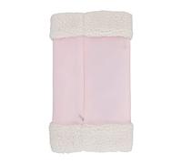 Cocoarm Portable Heated Hand Muff, Plush Rechargeable Hand Warmer Pouch, USB 5V 10W Polyester Fiber, Soft Waterless Heating, Lightweight 30 X 19 X 3 Cm for Autumn Winter Use (Pink)