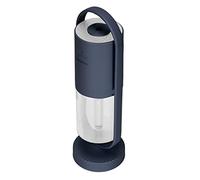 Cocoarm Portable Mini Humidifier, 360 Rotating Design with 7 Color Projection Lights, Whisper Quiet Cool Mist for Home Office Travel Baby Room (Dark Blue)