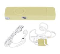 Cocoarm Portable MP3 Player, 8GB Memory 64GB Expandable (Yellow) | Lossless Sound Quality, USB Flash Drive Function, 180mAh Battery, OTG Support, Slim Design for On-the-Go Listening