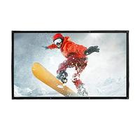 Cocoarm Portable Projector Screen 100 Inch, 16:9 4:3 Folding | Hook Hanging Installation, Wrinkle Resistant Fabric, Indoor Outdoor Movie Display, Home Theater Cinema