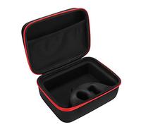 Cocoarm Portable VR Storage Bag, Hard Nylon for Go Black Red | Rugged hard shell exterior, padded interior for headset & accessories, zippered carry case